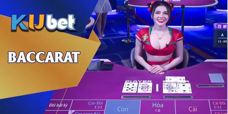 Baccarat là top game bài thịnh hành tại Kubet